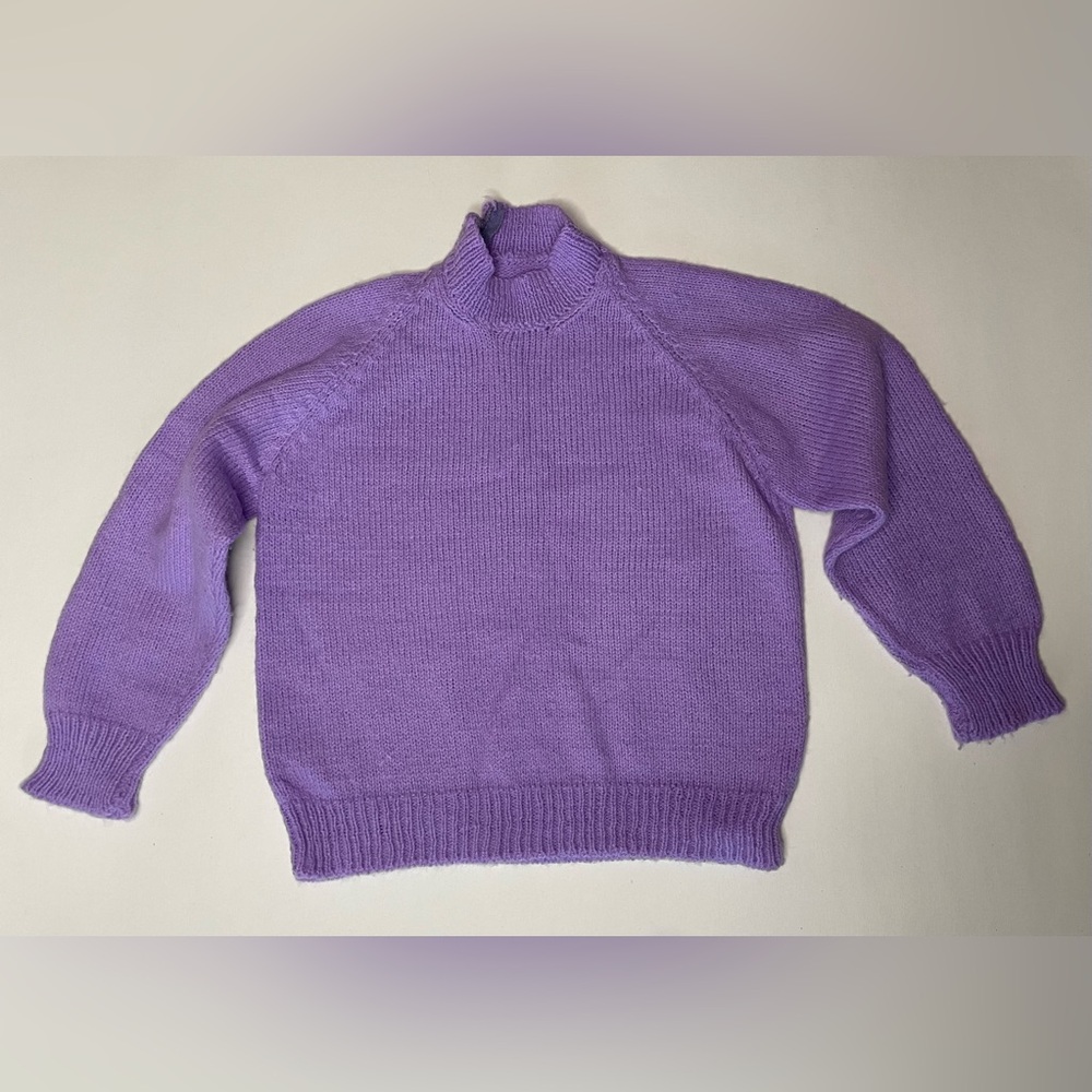 Vintage Kid’s Purple Sweater